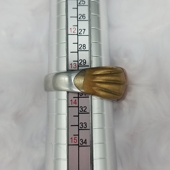 Vintage Hand Crafted Men's Gemstone Ring - Picture 6 of 6